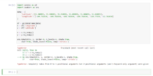 Read more about the article kdeplot() takes from 0 to 1 positional arguments but 2 were given